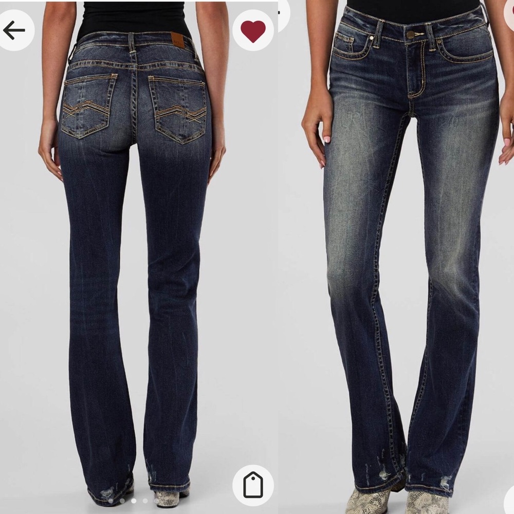 • BKE Stella • Mid rise • Slim fit • Size 26 •